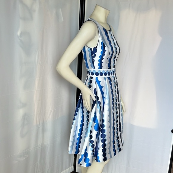 Pink Tartan Fit and Flair Cocktail Dress - Picture 4 of 7